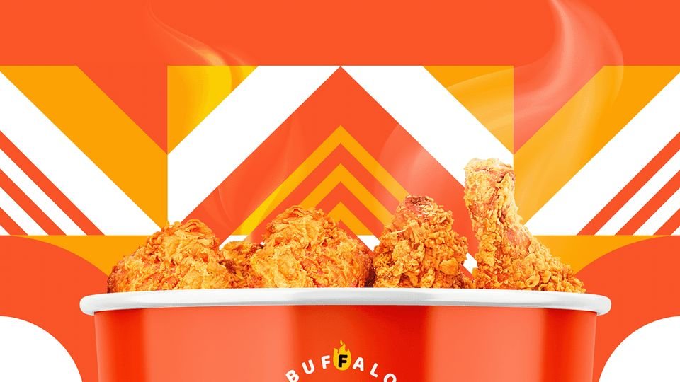 Identidade visual Buffalo Wings